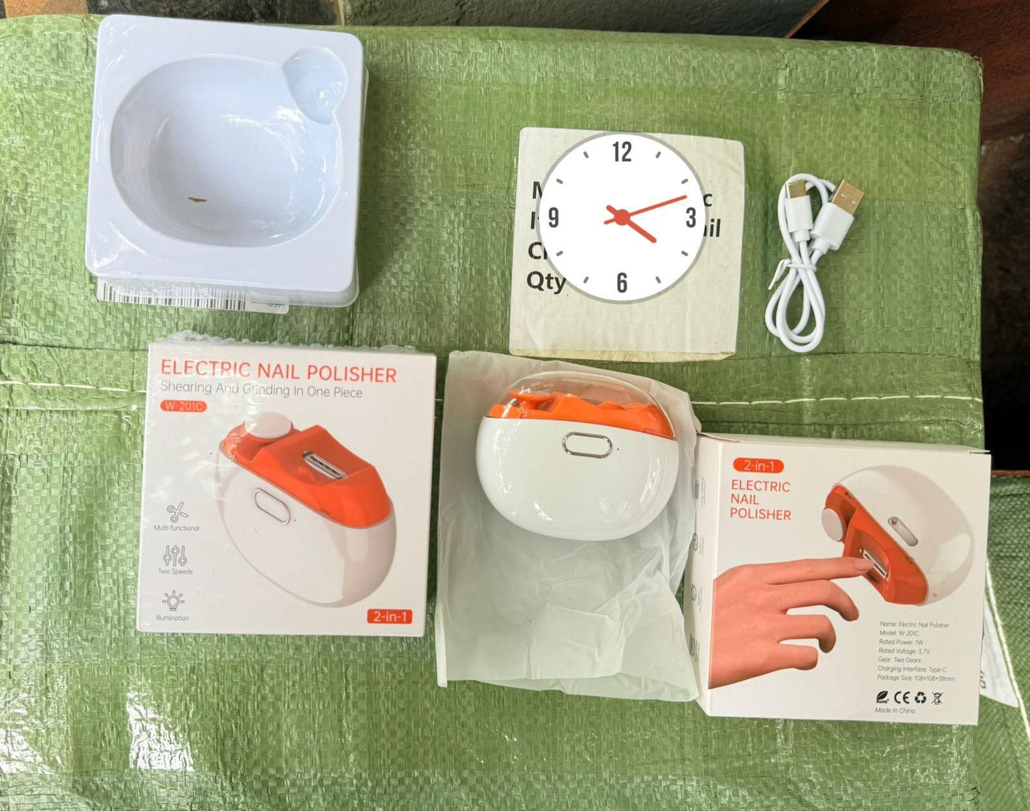 Rechargeable Electric Nail Clipper